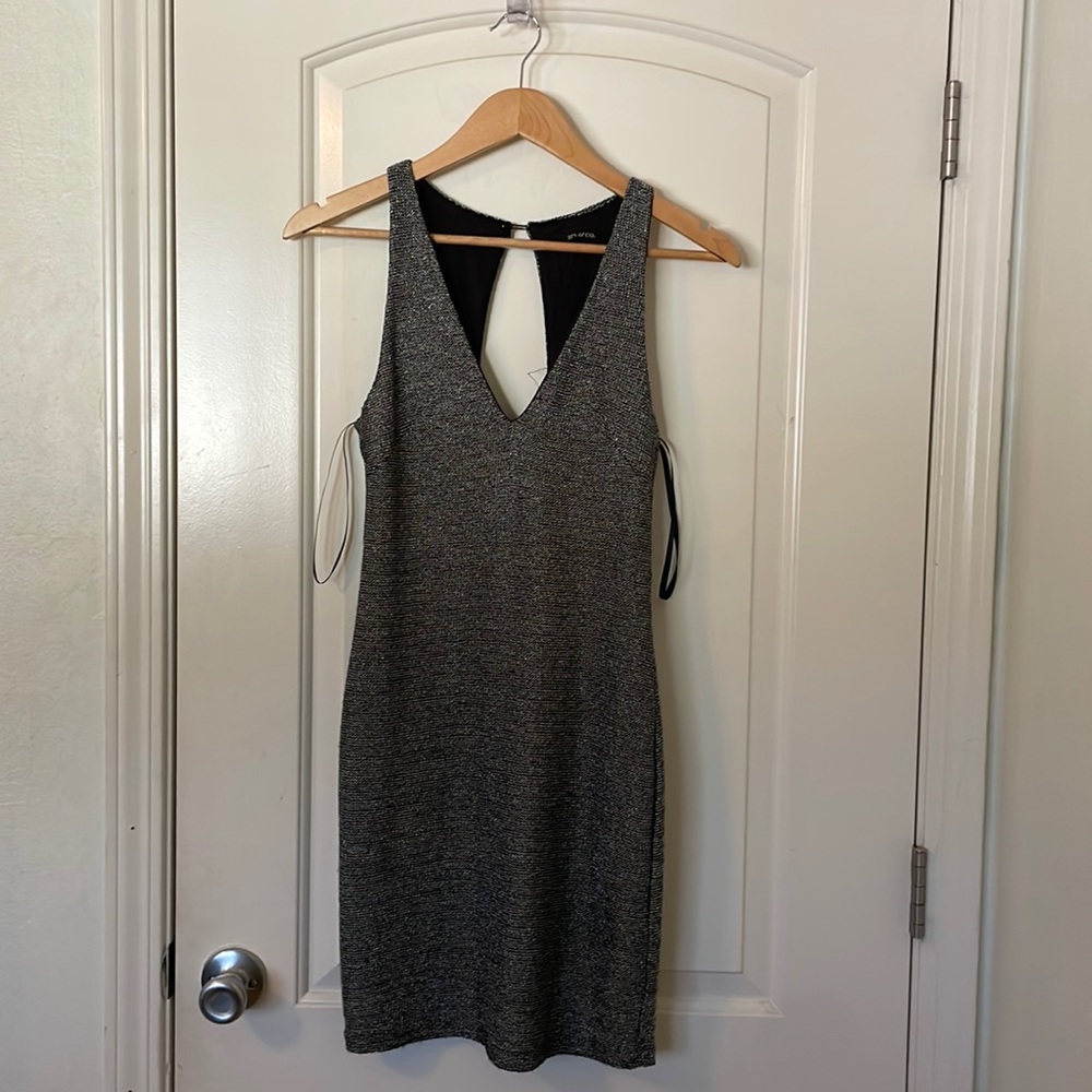 Silver Cocktail Dress